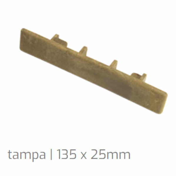 Tampa para tábua - madeira termoplástica