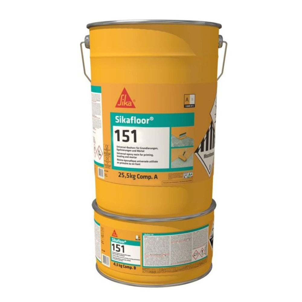 Sikafloor®-151 - Sika - Primário de epóxi, argamassa e argamassa de nivelamento - 30 KG