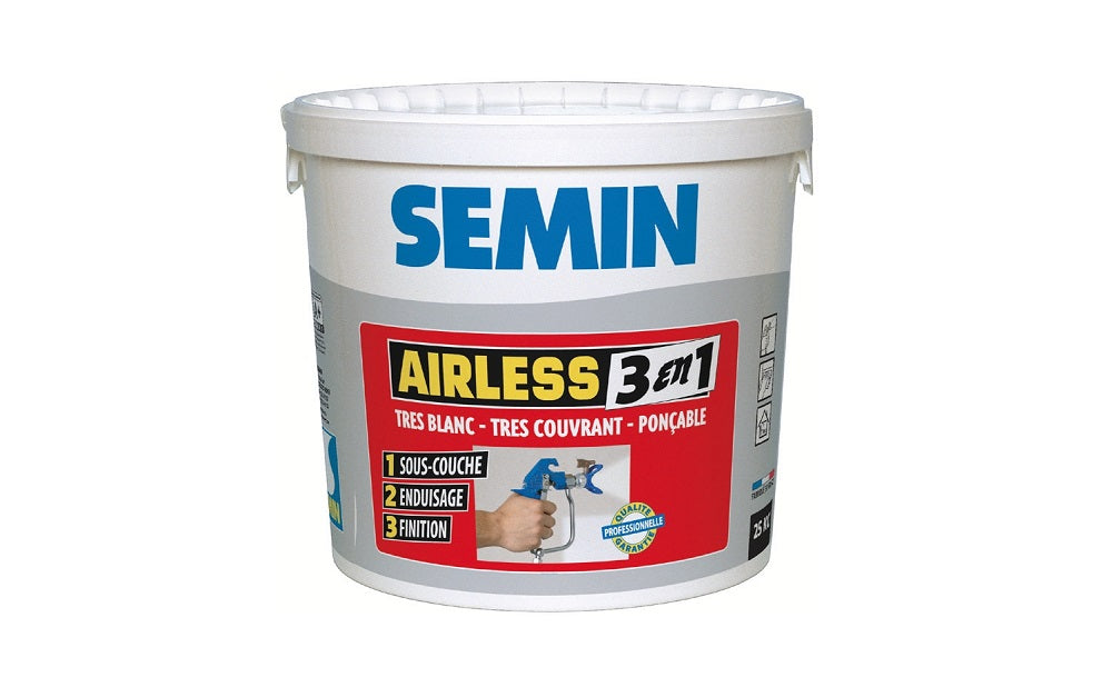 Reboco de projeção Airless 3 em 1 - Semin