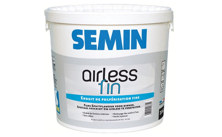 Reboco de projeção Airless Fin - Semin