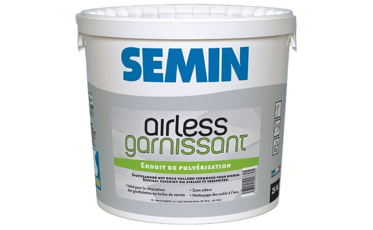 Reboco de projeção Airless Garnissant - Semin