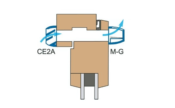 Grelha de ventilação M-G 45 + CE2A