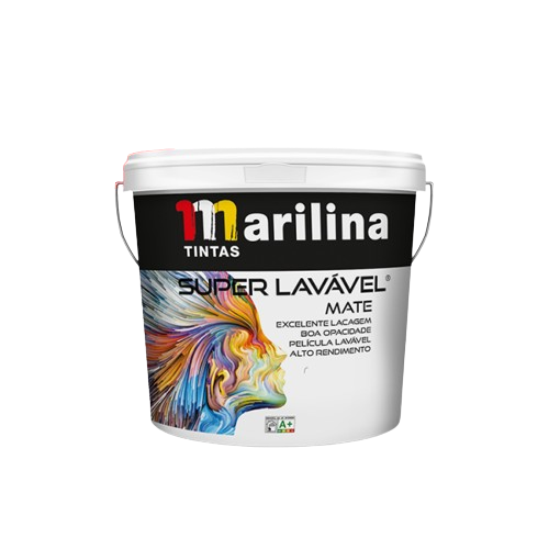 Tinta de Interior Lavável - Super Lavável Mate - Tintas Marilina