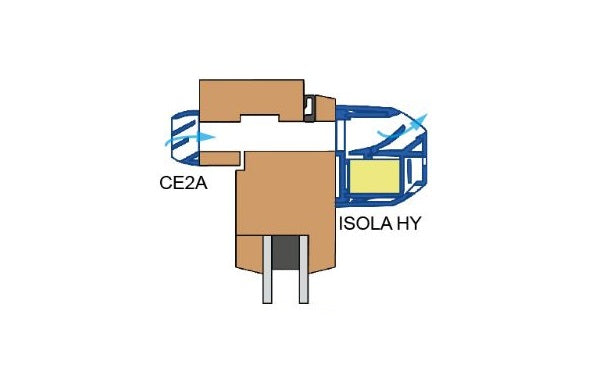 Grelha de ventilação ISOLA HY + CE2A