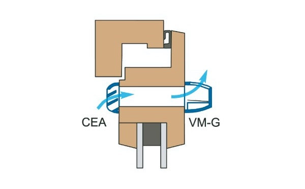 Grelha de ventilação VMG-15 + CEA