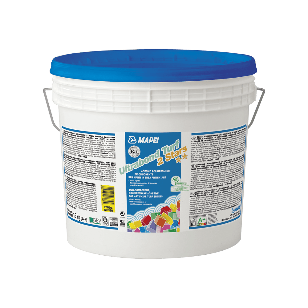 Ultrabond Turf 2 Stars Verde - Mapei - 15kg